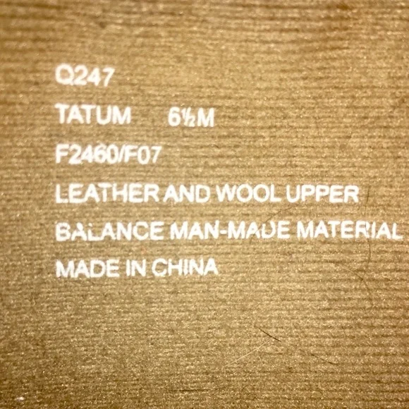 Coach Suede Leather Boots Tatum Multi Color Stripes Wool Cuff Womens 6.5 - Picture 7 of 8